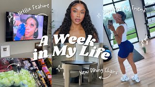 VLOG: OMG I GOT FEATURED ON NETFLIX! NEW DINING CHAIRS, I MADE HIM CRY, SO MUCH TO DO + More