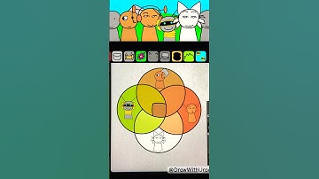 Digital Sprunki but Sprunked Color Mixing 😍 #sprunki #procreate #sprunked #colourmixing #incredibox