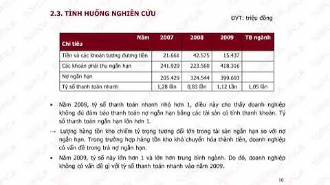 Công thức tính khả năng thanh toán nhanh năm 2024