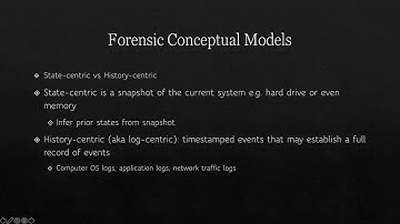 Intro To Cyber: Digital Forensics 8-1