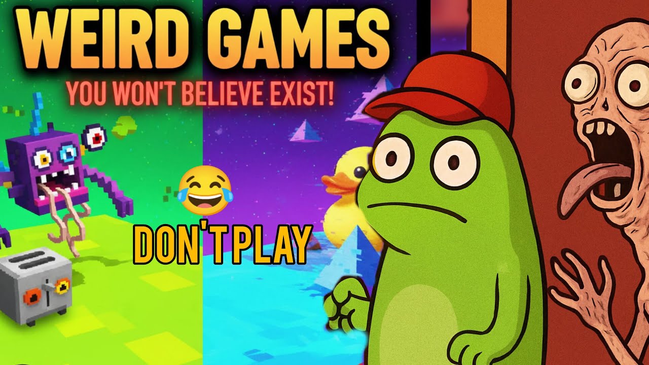 Weirdest games ever 😱🤯
