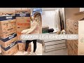 FLYTTE VLOG VI BEGYNDER AT PAKKE ALLE VORES TING NED