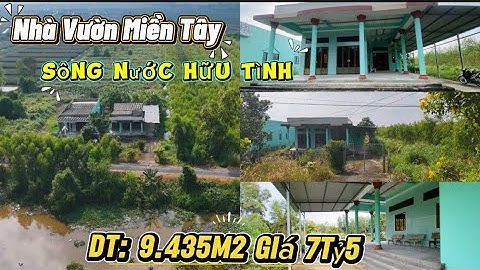 Tập 3531 Bán Nhà Vườn 9.435m2 Mặt Tiền Nhựa View Sông ở Tân Phước - Gần KCN Long Giang 