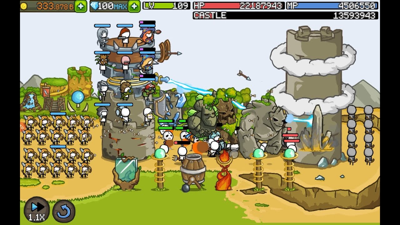 GROWW CASTLE!, HARDCORE MODE UNLIMITED TOWER!!!