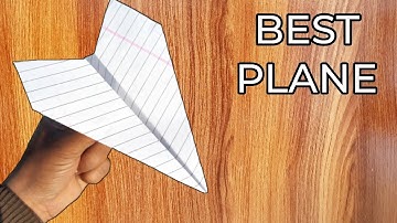 How to make Paper airplanes that flies Record speed | Paper Aeroplane banane ka tarika seekho #1054