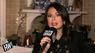 Janel Parrish Reveals Her Shocking Uber A Theories Pretty Little Liars Hollywire