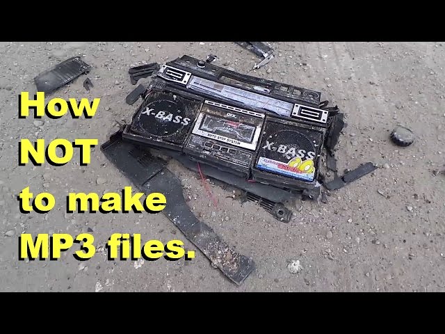 How NOT to create MP3 music from cassette (Feat. Techmoan) class=