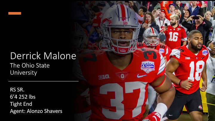 Derrick Malone: Ohio State Football Open Routes