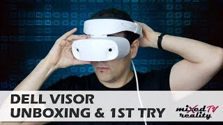 Dell Visor Windows Mr Headset Unboxing & Lenovo Explorer Comparison