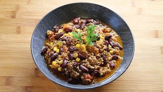 Chili con carne - La meilleure recette facile et rapide