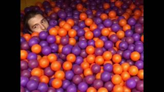 Hiding in a ball pit