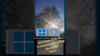 3 Tastaturkürzel Fürs Büro Windows 11 10 - Shortcuts Teil 1