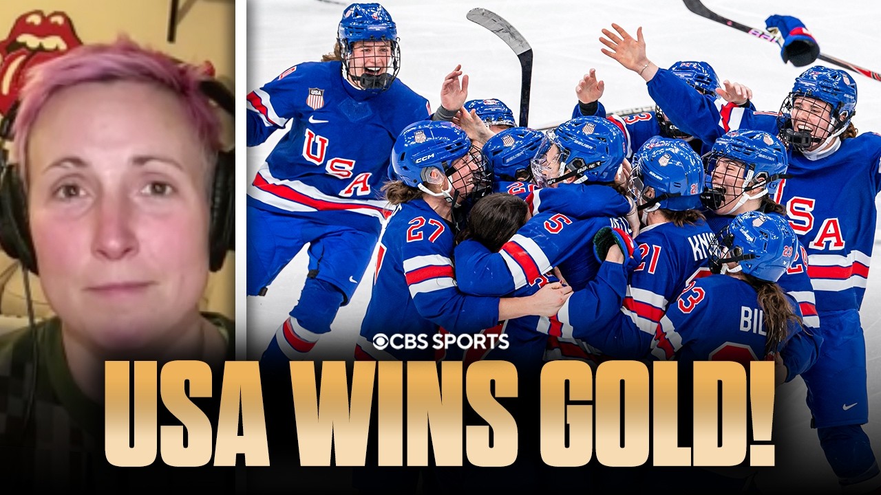 USA Women's Hockey wins GOLD with Megan Keller's OT game-winner vs Canada