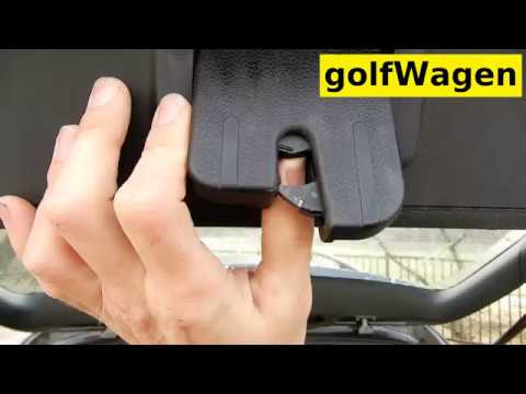 VW Golf wagon tailgate problem button