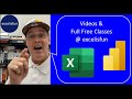 Introduction to the excelisfun Channel @ YouTube: Excel &amp; Power BI Videos &amp; Free Classes_