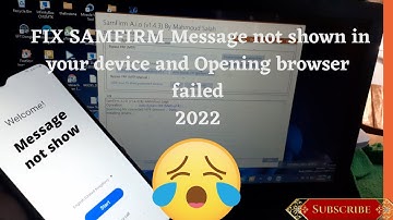 MESSAGE NOT SHOW AND OPENING BROWSER FAILED FIX 2022