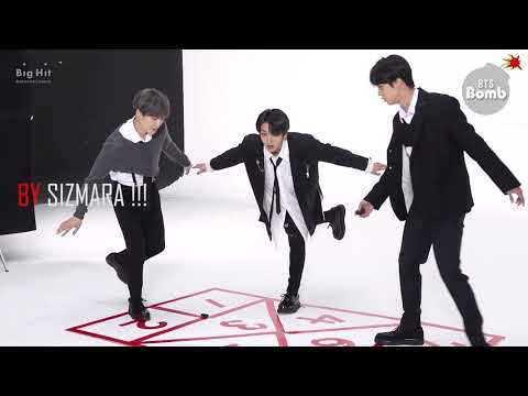 BTS Let's play hopscotch - ქართული გახმოვანებით - qartulad