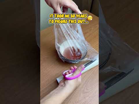 Put plastic wrap
