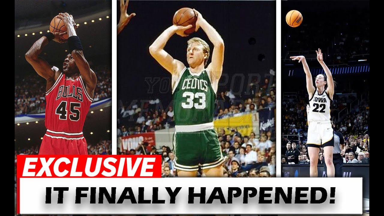 Caitlin Clark, Michael Jordan & Larry Bird Make MASSIVE Announcement -  YouTube
