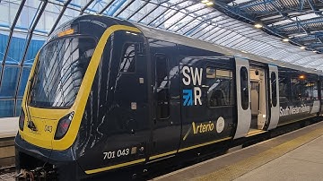 Class 701 Aventra , ride performance | Staines-Wraysbury+( SPEED/GPS-60mph)