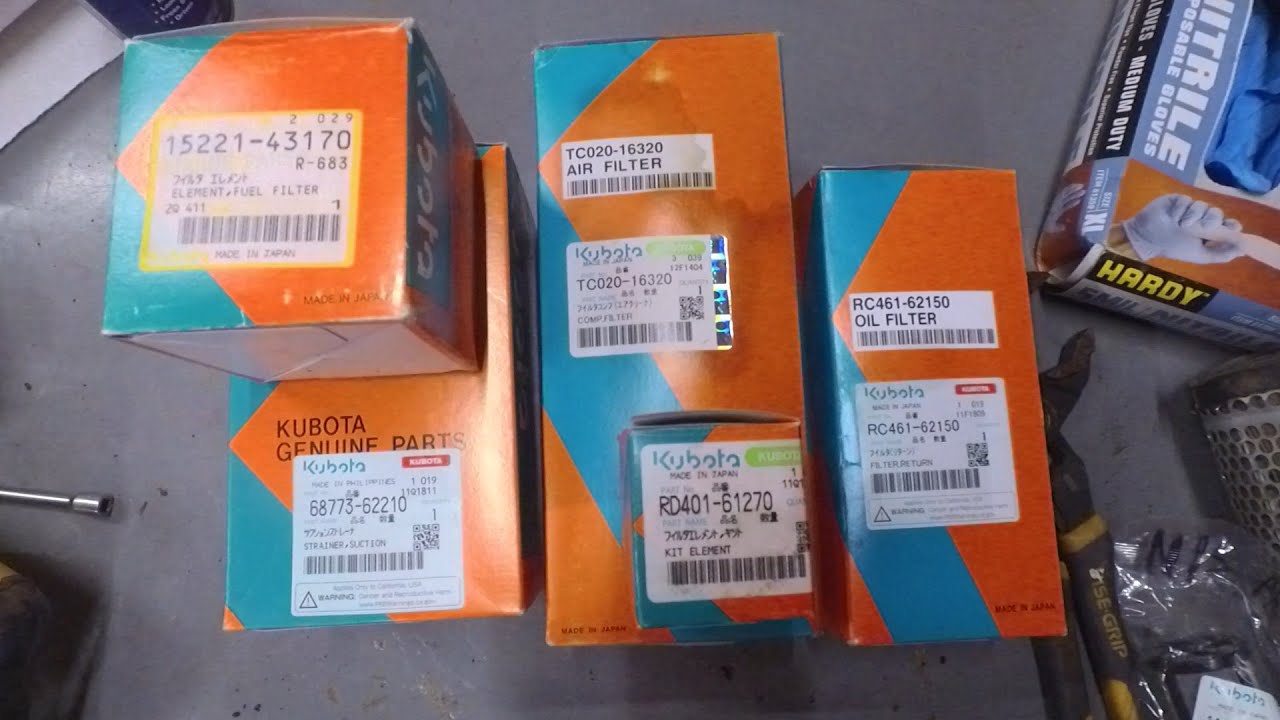 Kubota KX91 3 excavator Final drive & Hydraulic fluid change YouTube