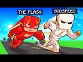 FLASH vs GODSPEED in Minecraft! (Speed = 9999)