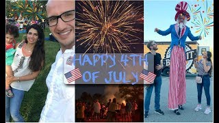 احتفالات الرابع 4 من يوليو في اميركا - عيد الاستقلال في أميركا - قناة رهف ولينا