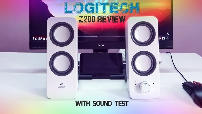 Logitech Z200 10W Pc Speakers, Boxed