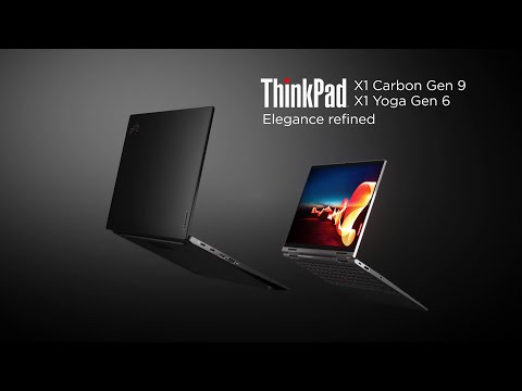 ThinkPad X1 Carbon Gen 9 and X1 Yoga Gen 6 Product Tour