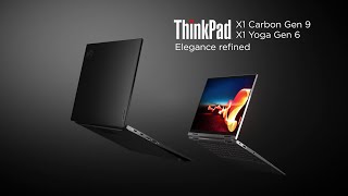ThinkPad X1 Carbon Gen 9 and X1 Yoga Gen 6 Product Tour