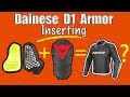 Dainese D1 Jacket Tutorial: How to Insert Manis Back Protector & Chest Armor (G1, G2 & Pro Armor)
