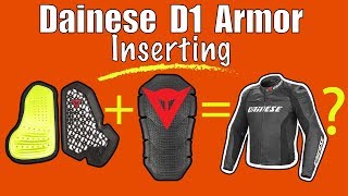 Dainese D1 Jacket Tutorial: How to Insert Manis Back Protector & Chest Armor (G1, G2 & Pro Armor)