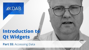 Introduction to Qt Widgets (Part 55) - Accessing Data