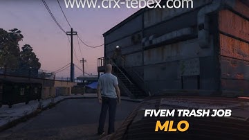 Fivem Trash Job MLO | Interior & map for Roleplay | Tebex mlo