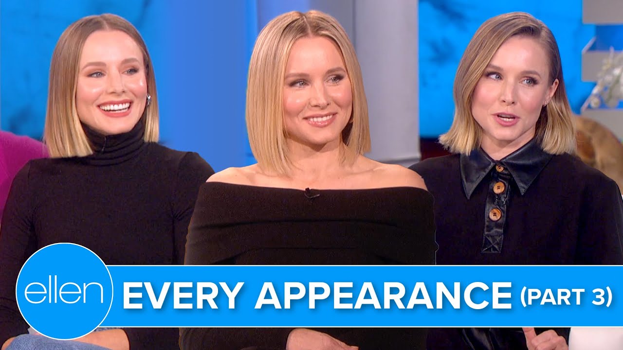 Every Time Kristen Bell Appeared on 'Ellen' (Part Three)