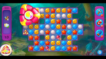 Fishdom Game Challenge Level 1949 #game #gameplay #fishdom #playstation #gamingadventures #fisheye