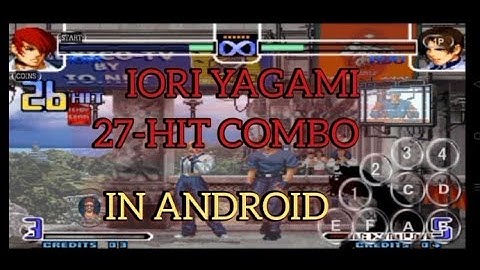 The King Of Fighters 2002 (IORI) 27 Combo Android Phone Play (PRV)