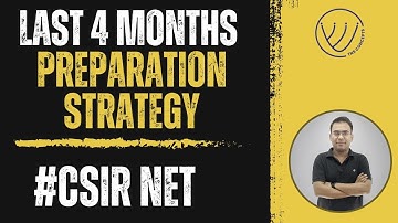 CSIR NET DECEMBER 2023 Preparation Strategy | How to prepare for CSIR in 4 months | NILESH SONI