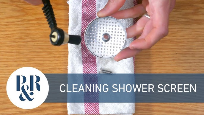 Cuisinart coffee maker showerhead screen cleaning