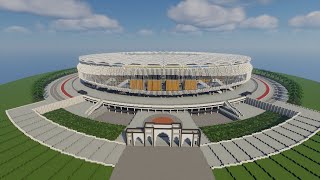 Minecraft - TIMELAPSE - Bukit Jalil National Stadium (Malaysian Football Team) [Official] + DOWNLOAD