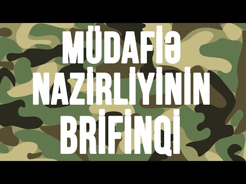 Müdafiə Nazirliyinin Brifinqi (04.11.2020)