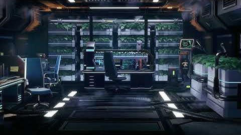Sci-Fi Hydroponic Laboratory - UE4