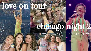 harry styles chicago night 2 on BARRICADE | love on tour vlog