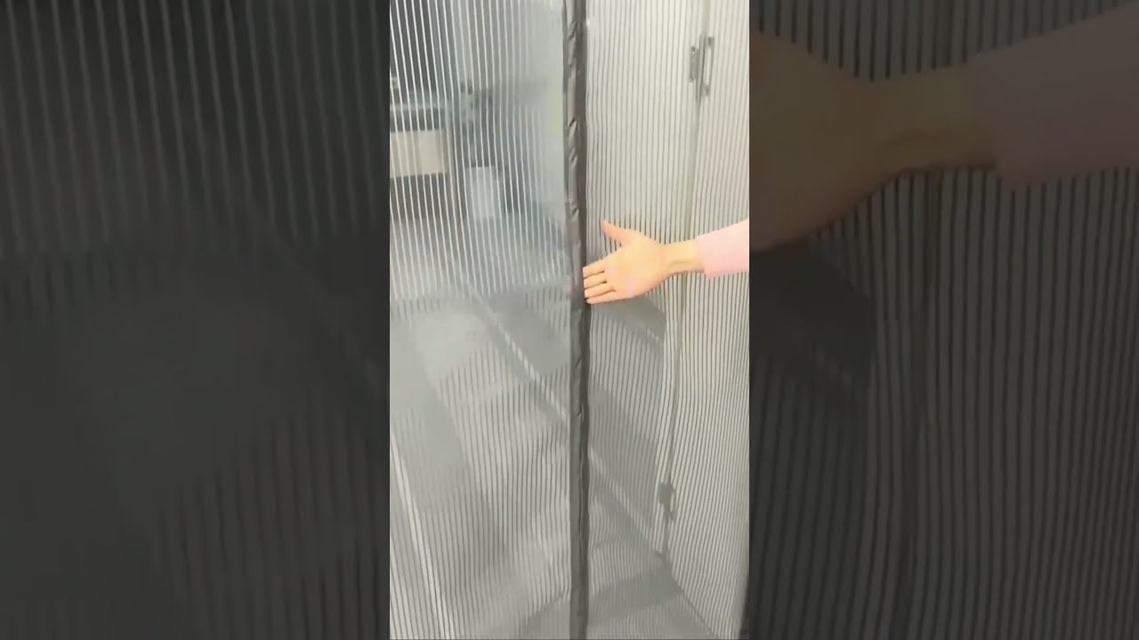  Mesh Magnetic Door Curtain Home Convenient And Practical Mosquito Proof