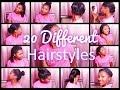 20 HAIRSTYLES for Straight Dirty Relaxed Hair!