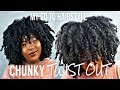 My GO TO 4C CHUNKY TWIST OUT !! MY FAVORITE HAIRSTYLE | Bubs Bee