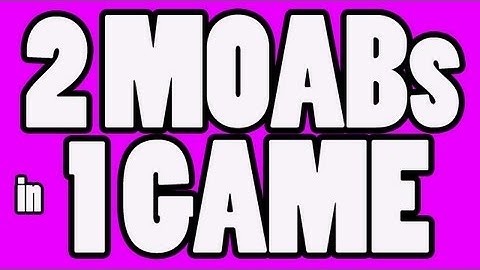 2 MOABs in 1 GAME (MW3)