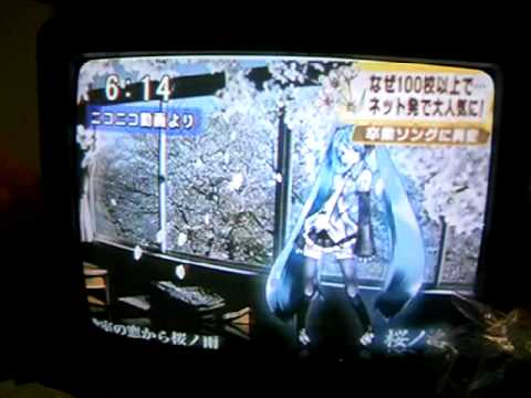 [MHTx] 初音ミク - 桜ノ雨 (news)