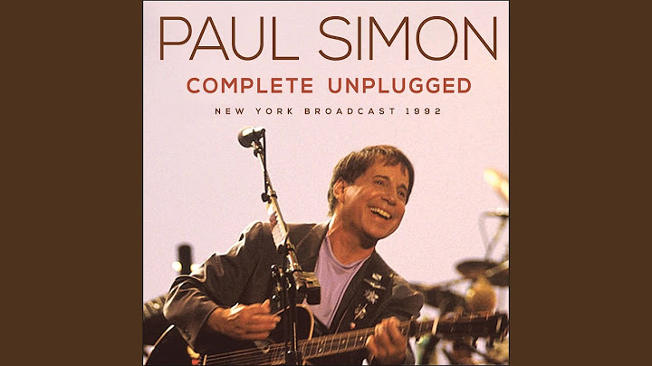 Graceland Unplugged version - Unplugged performance video thumbnail