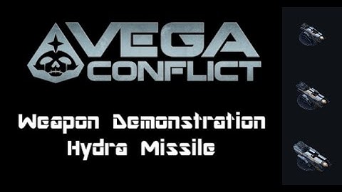 VEGA Conflict: Hydra Missile Weapon Demonstration
